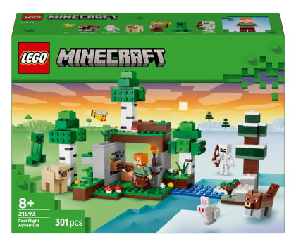 Klocki LEGO® LEGO MINECRAFT 21593 Przetrwanie pierwszej nocy